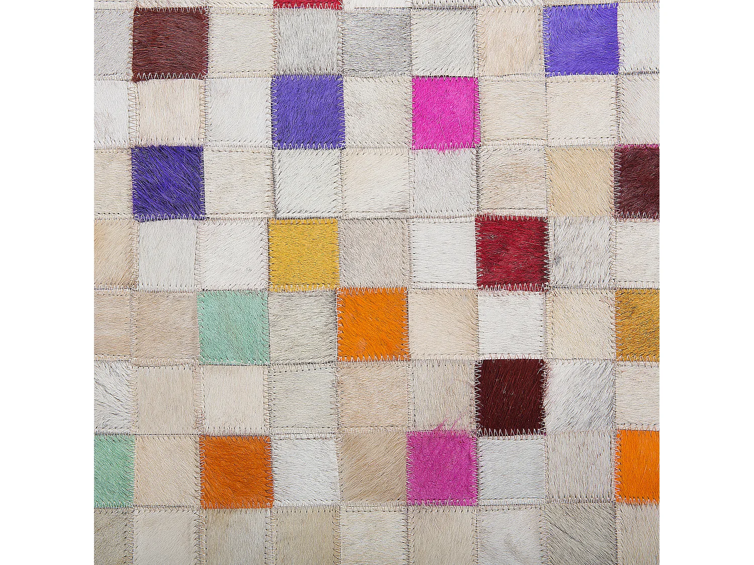 Tapis ADVAN Multicolore 140 x 200 cm Cuir