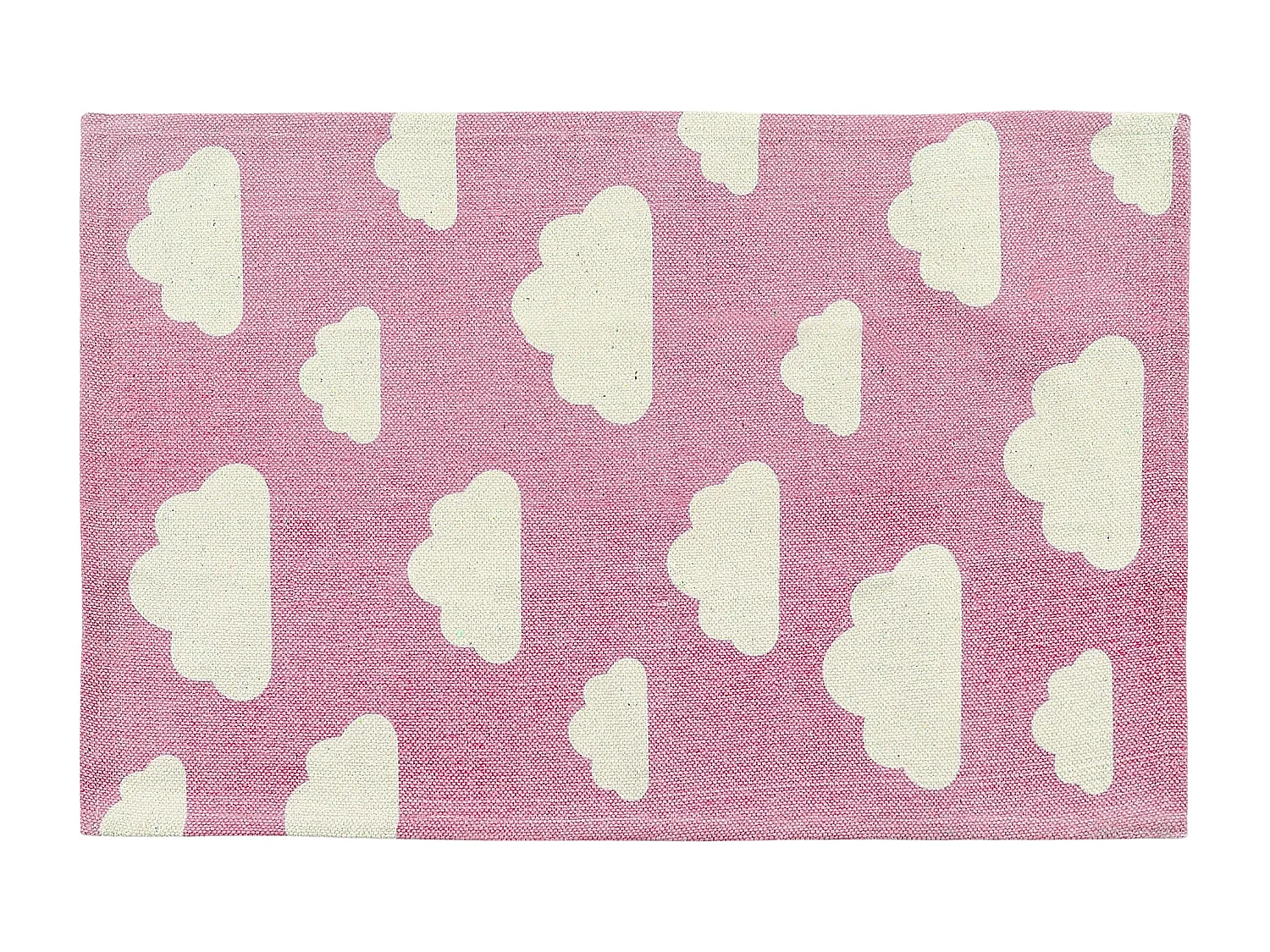 Tapis enfant GWALIJAR Rose 60 x 90 cm Coton
