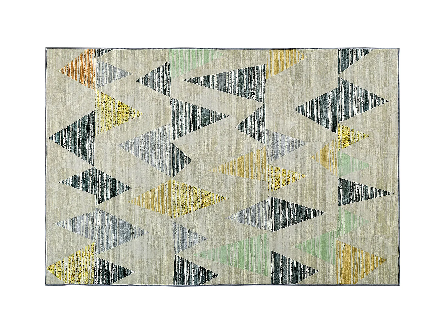 Tapis YAYLA Gris 140 x 200 cm