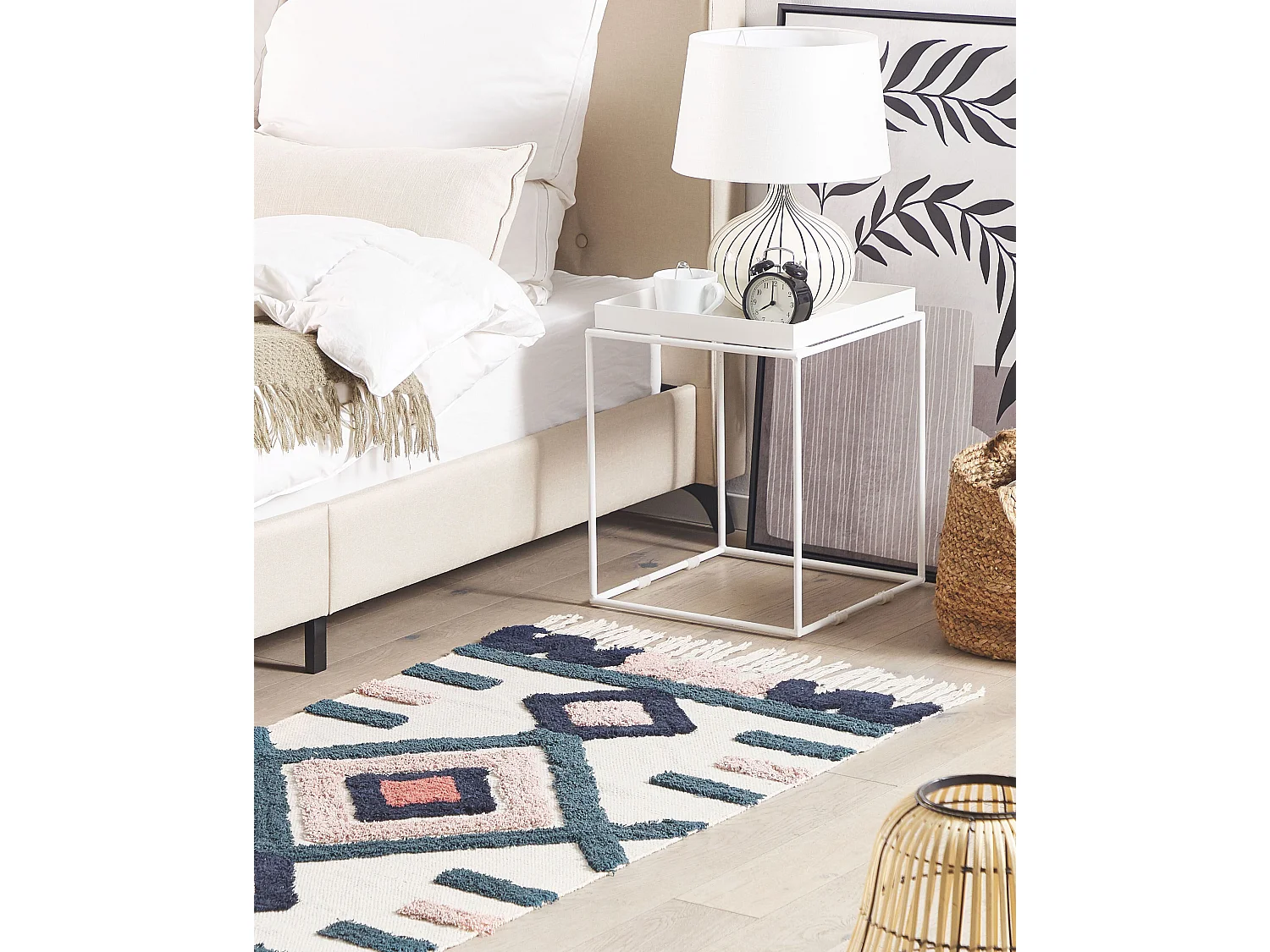 Tapis KOZLU Multicolore 80 x 150 cm Coton