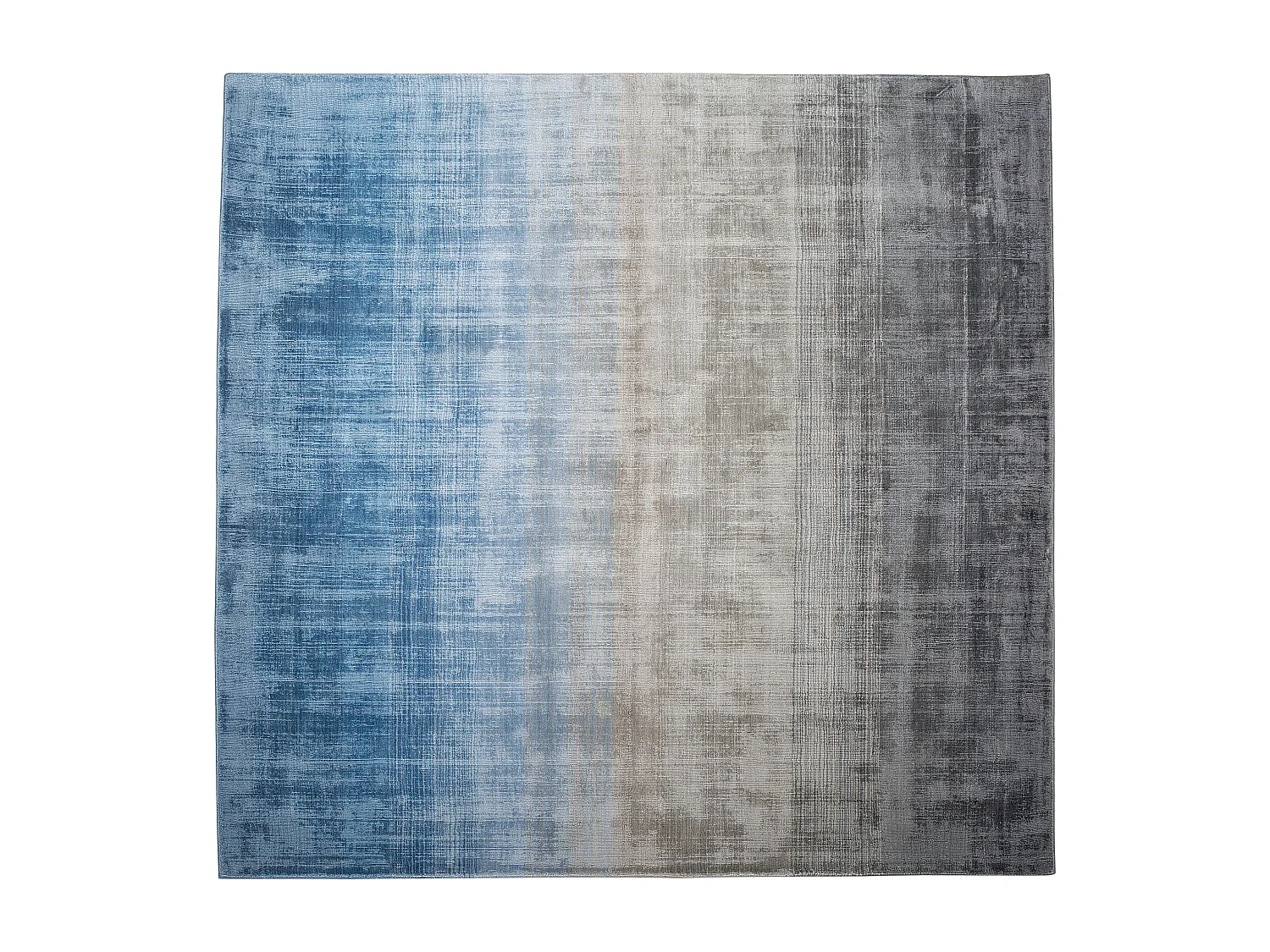 Tappeto a pelo corto grigio-blu 200 x 200 cm ERCIS