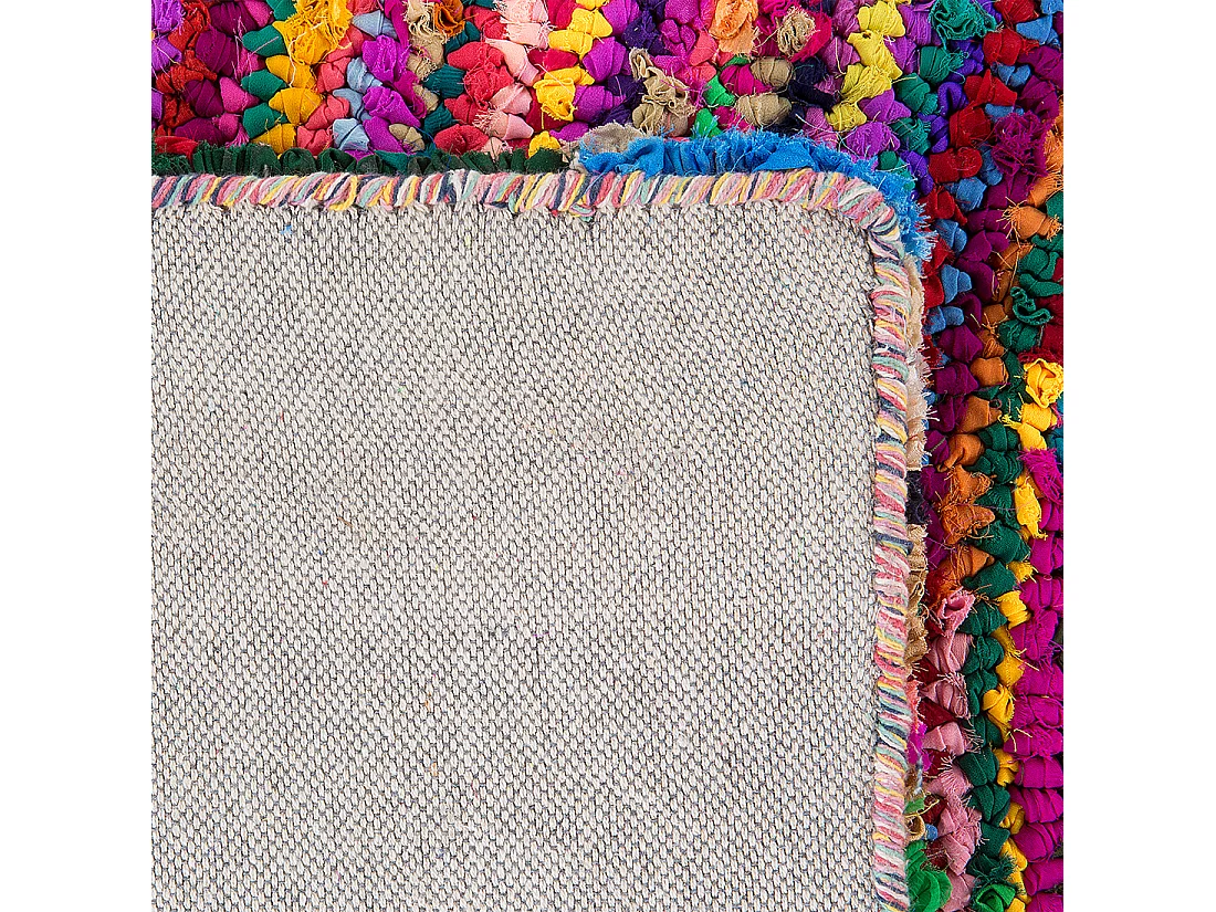 Teppich bunt 140 x 200 cm Shaggy MALATYA