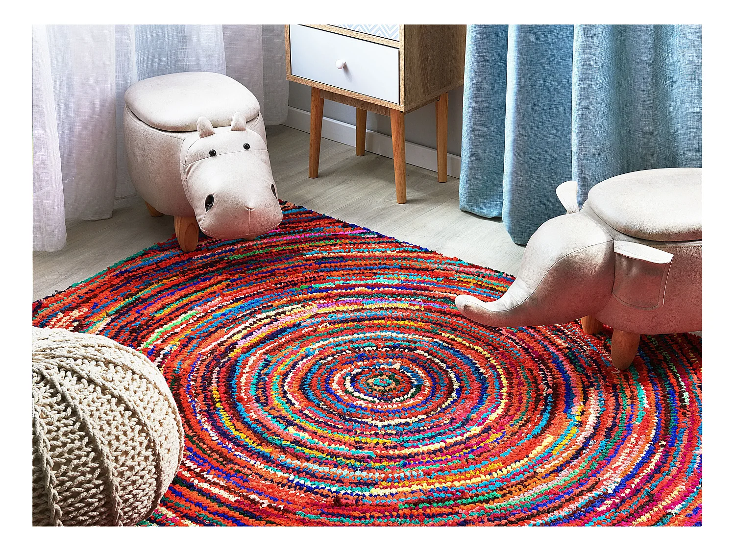 Tapis MALATYA Multicolore 140 x 200 cm
