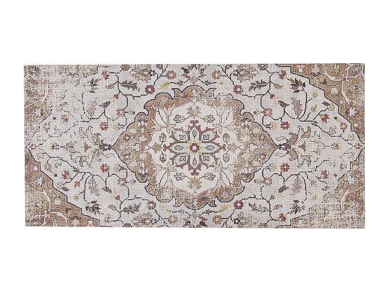 Vloerkleed polypropyleen beige/bruin 80 x 150 cm KATTAKKADA