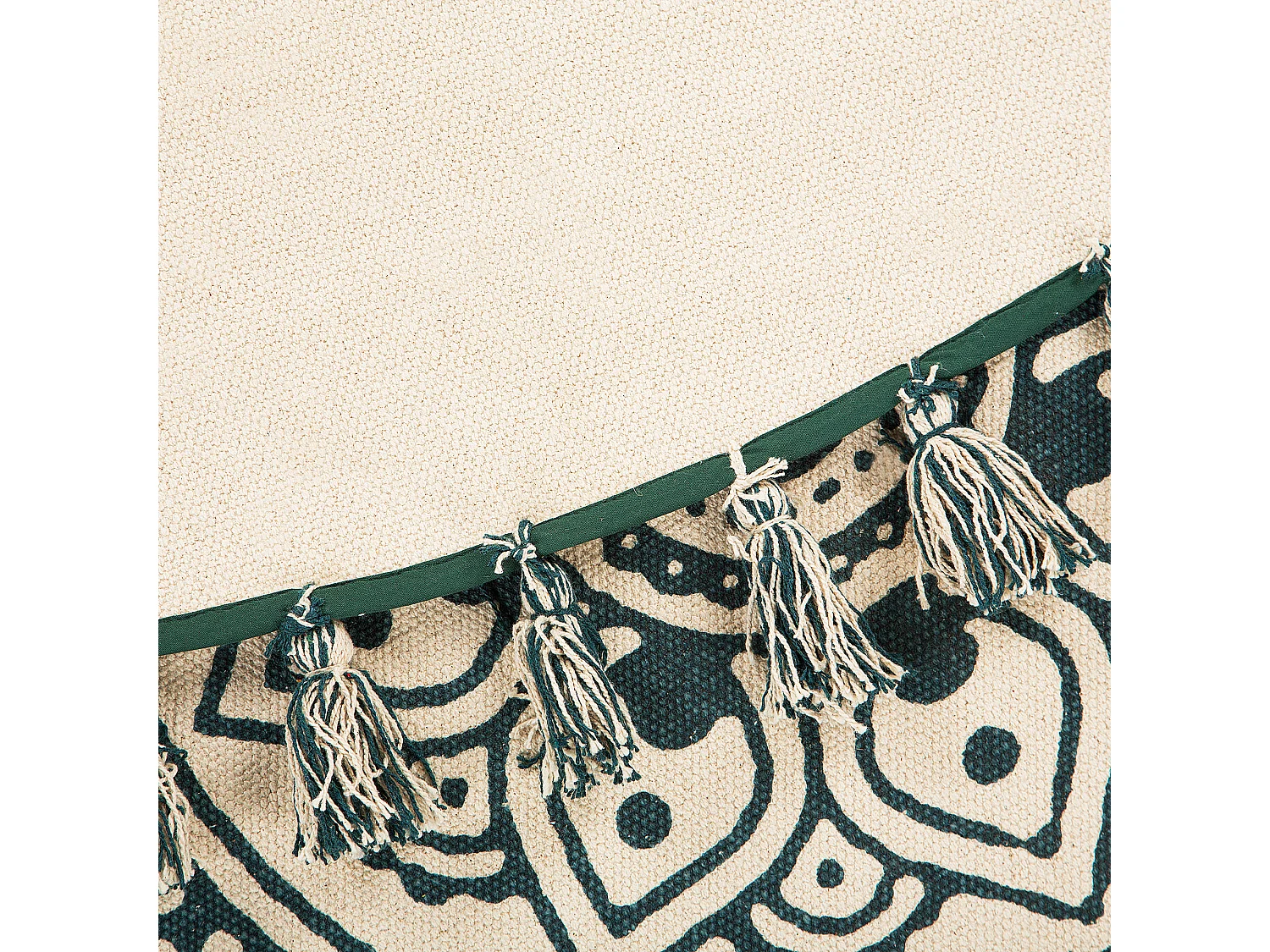 Tapis IRICE Vert ø 120 cm Coton