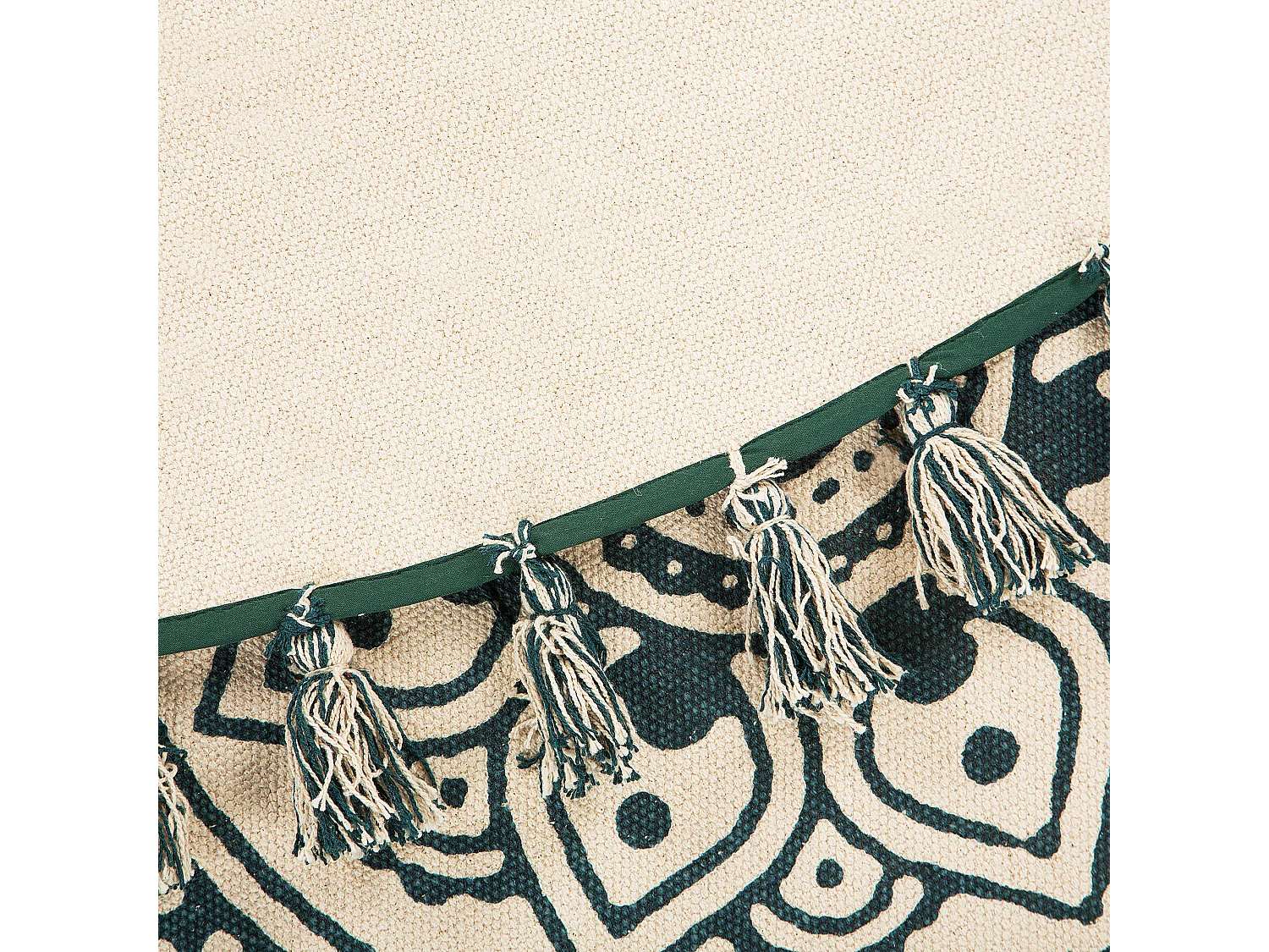 Tapis IRICE Vert ø 120 cm Coton