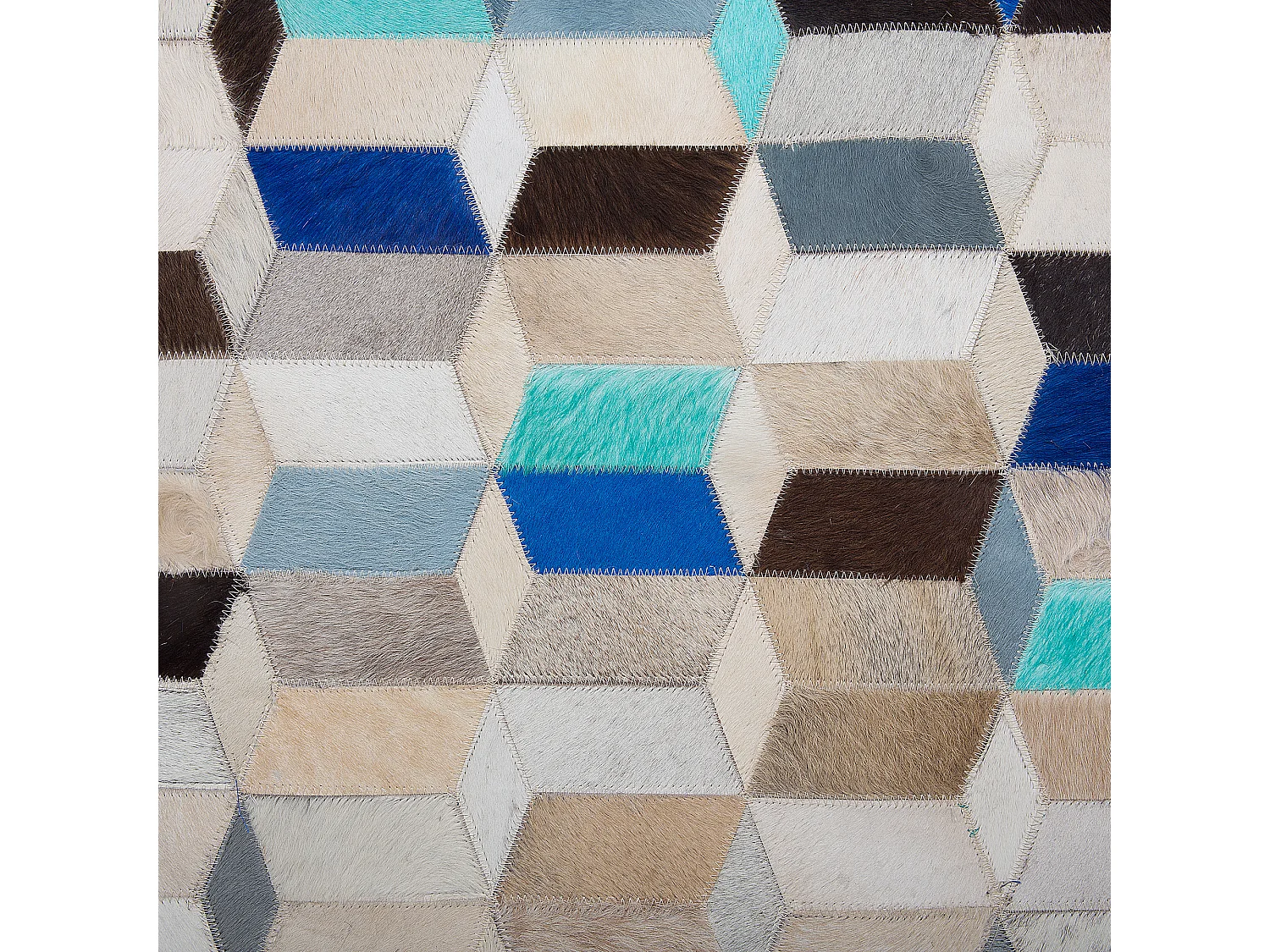 Tapis GIDIRLI Multicolore 140 x 200 cm Cuir