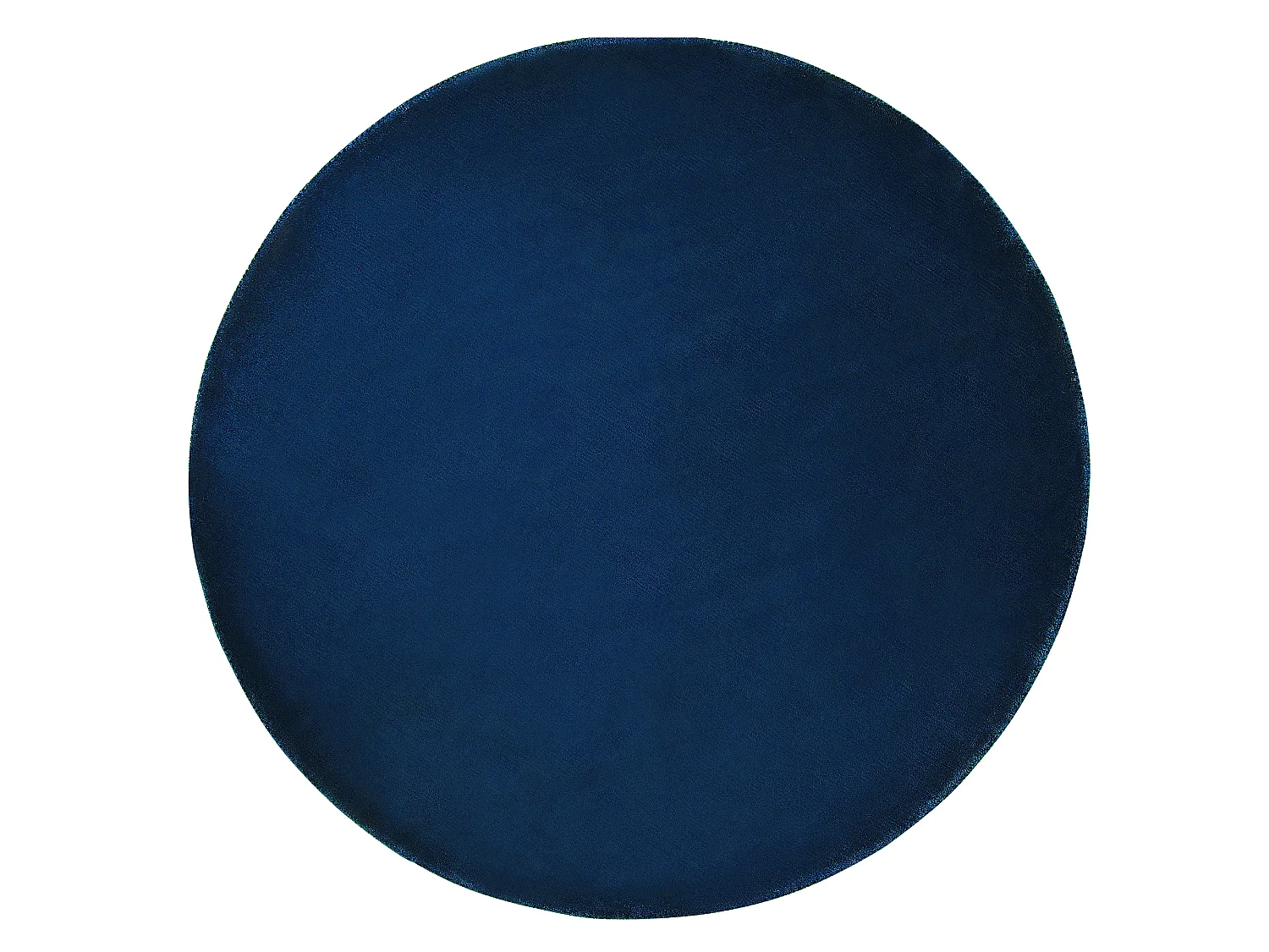 Alfombra de viscosa azul marino ⌀ 140 cm GESI II