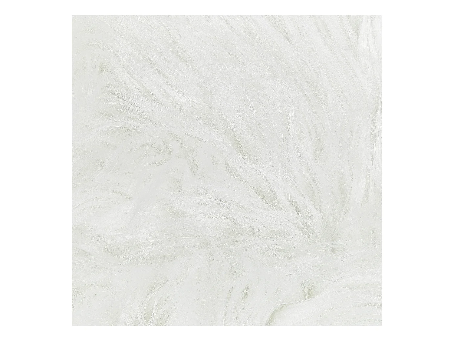 Kunstschaffell-Teppich weiss 60 x 180 cm MAMUNGARI