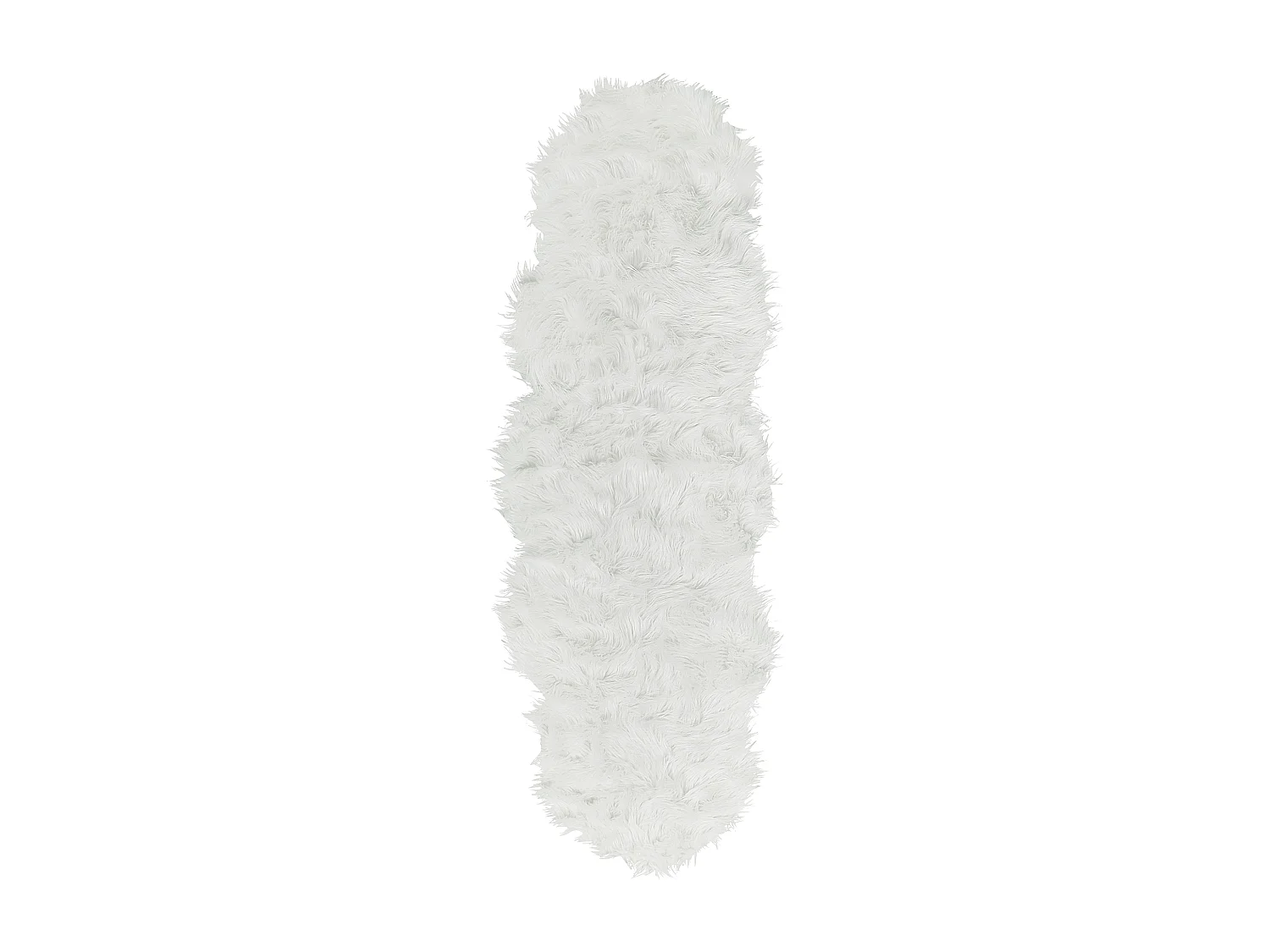 Fourrure artificielle blanche MAMUNGARI