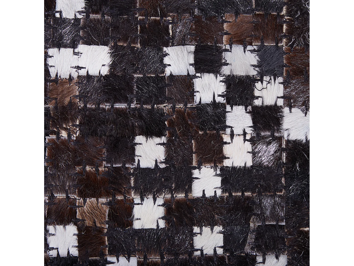 Vloerkleed AKKESE 160 x 230 cm Leer Bruin