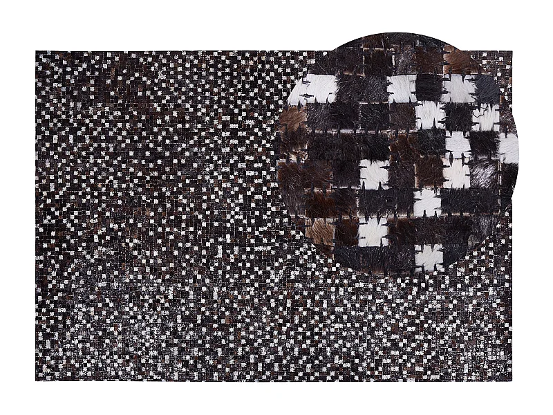 Tapis AKKESE Marron 160 x 230 cm Cuir