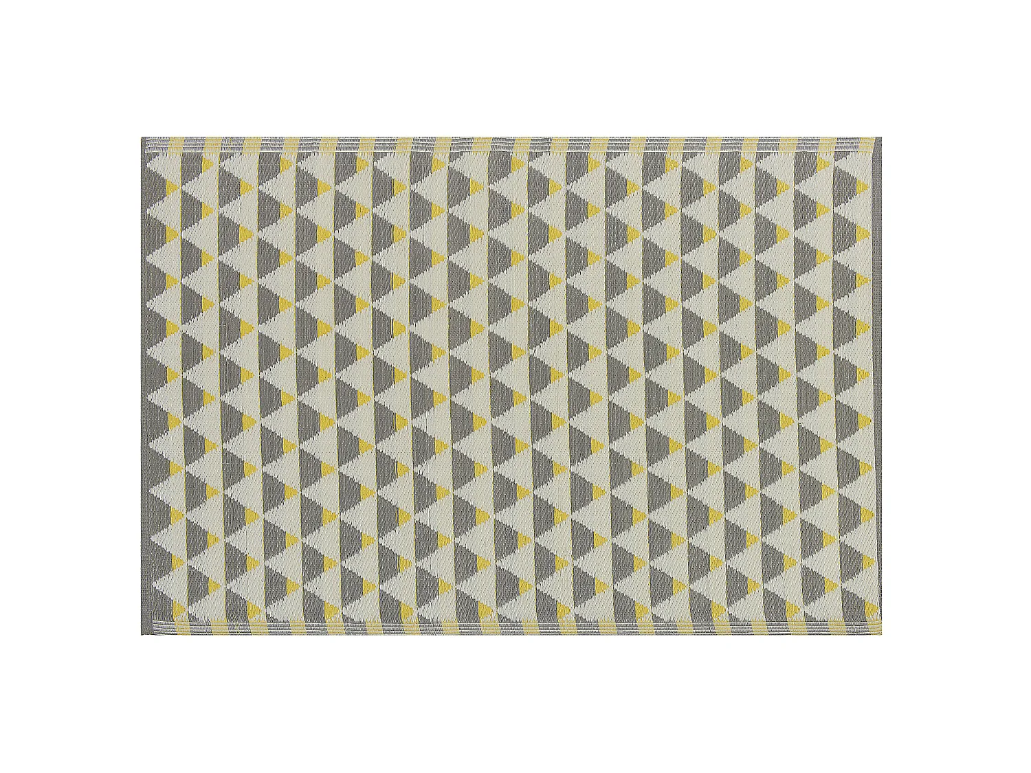 Tapis d'extérieur HISAR Gris 120 x 180 cm