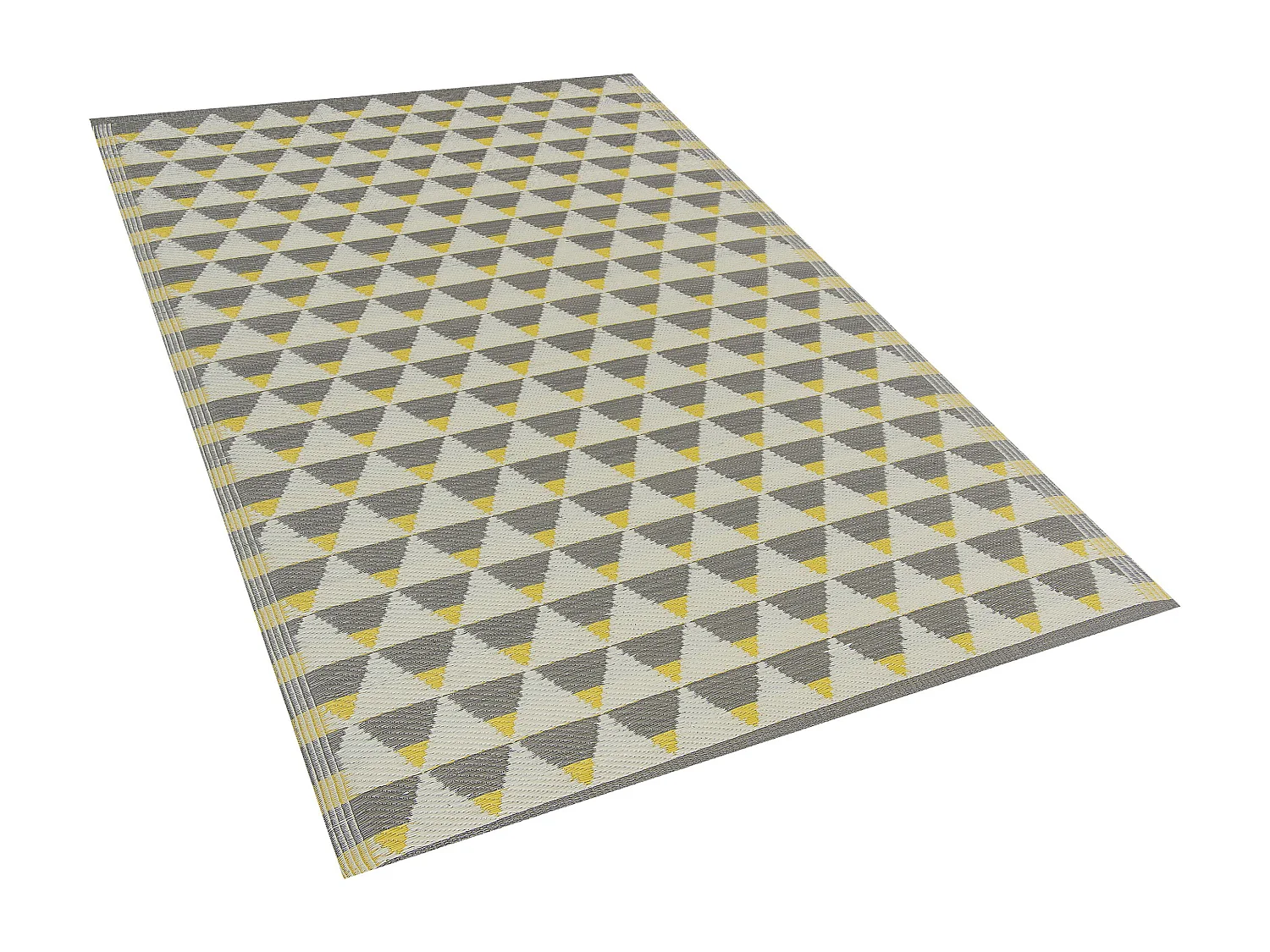 Tapis d'extérieur HISAR Gris 120 x 180 cm