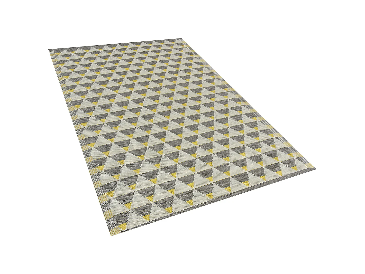 Outdoor Rug HISAR Grey 120 x 180 cm
