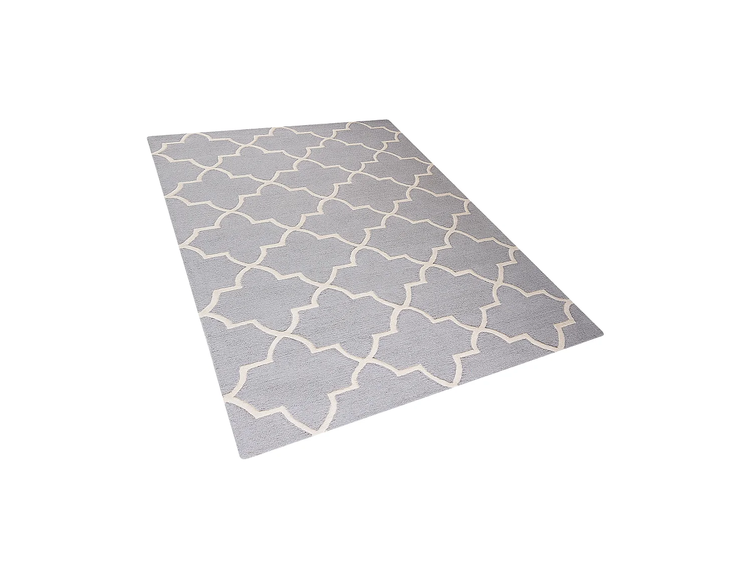 Tapis SILVAN Gris clair 160 x 230 cm Laine