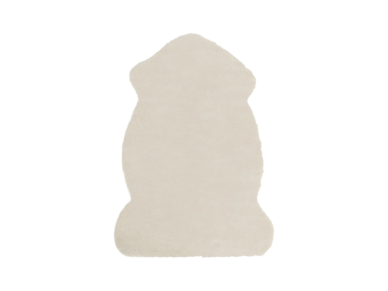 Pelle di coniglio 60 x 90 cm beige UNDARA