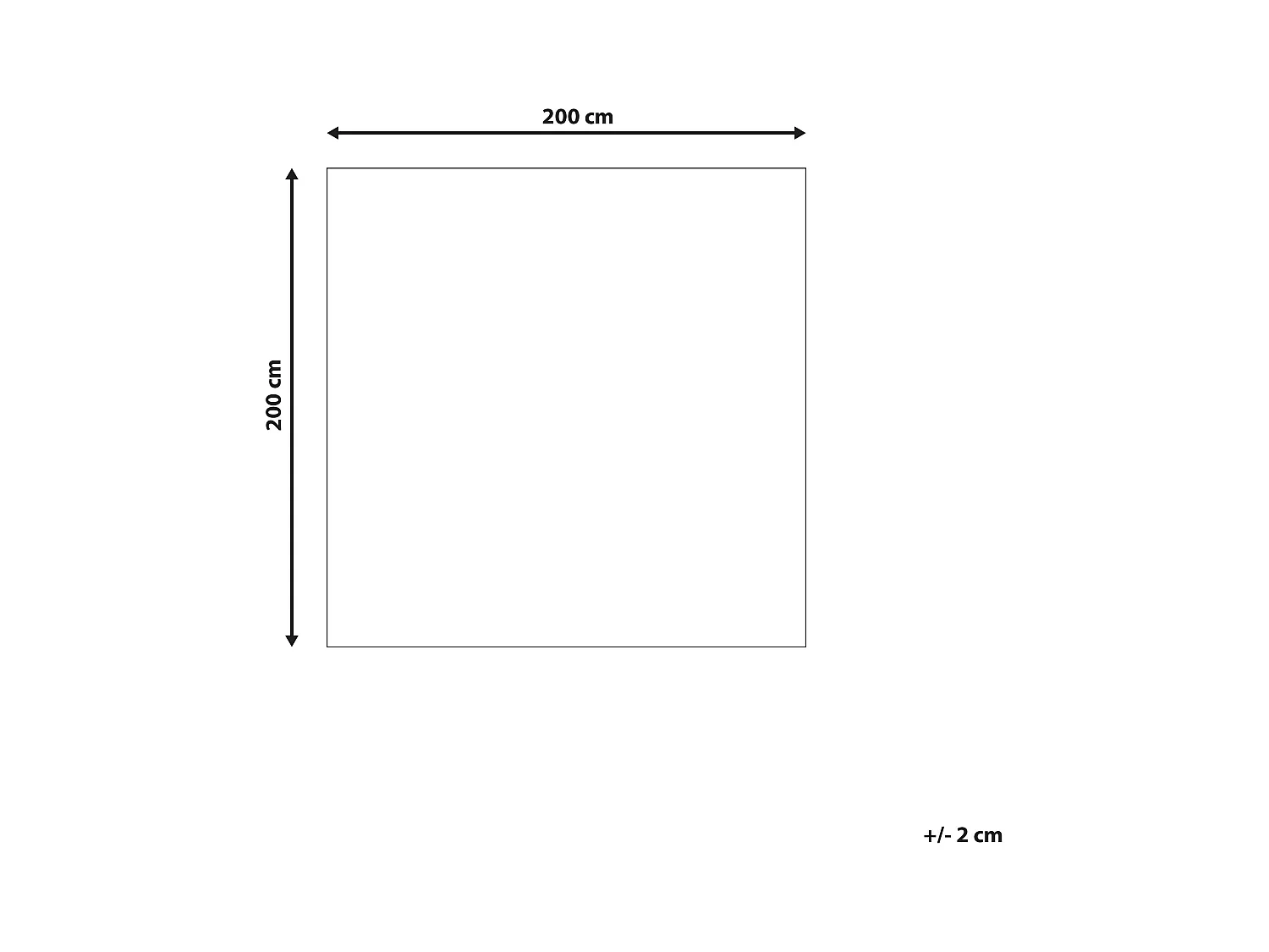 Vloerkleed polyester mintgroen 200 x 200 cm EVREN