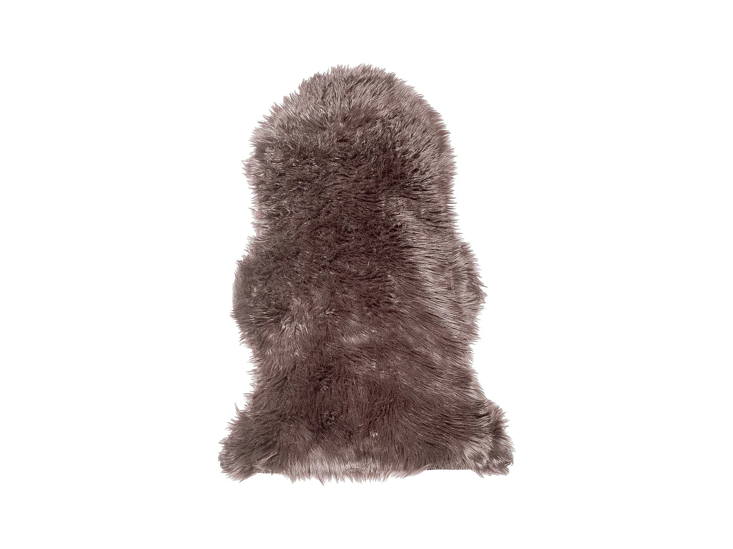 Tapis en fausse fourrure MUNGO Marron 63 x 95 cm
