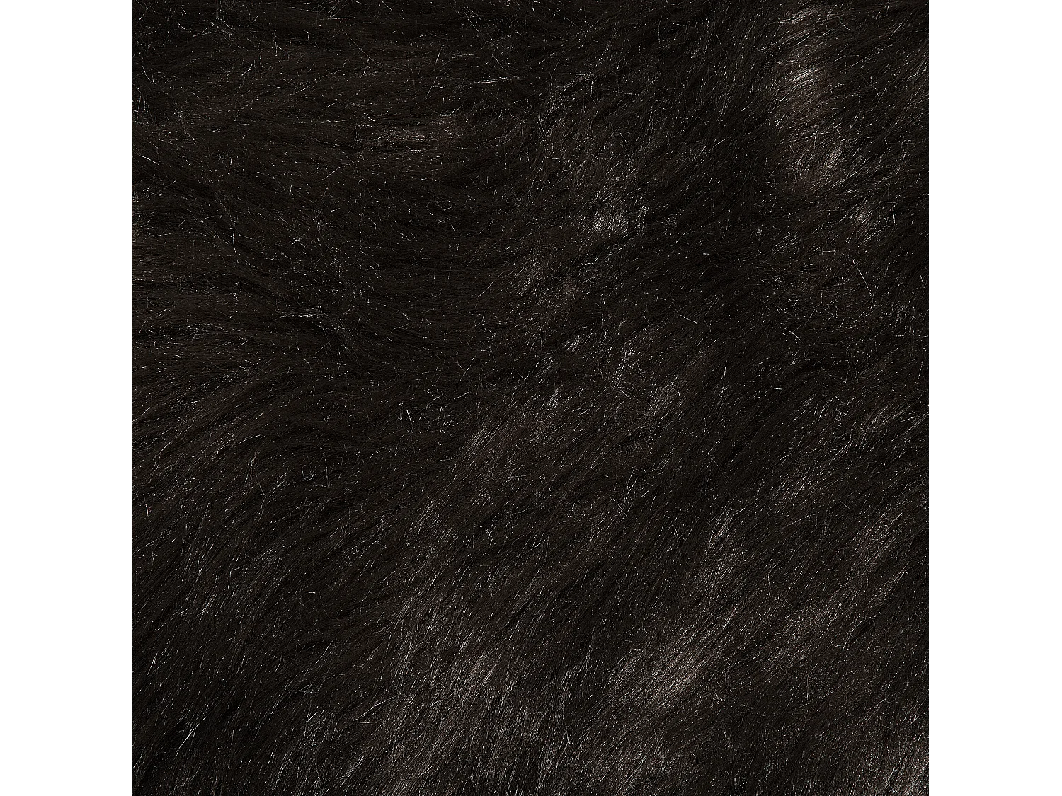 Kunstfell Teppich Schaf braun Überwurf Webpelz Fellform 63 x 95 cm Mungo