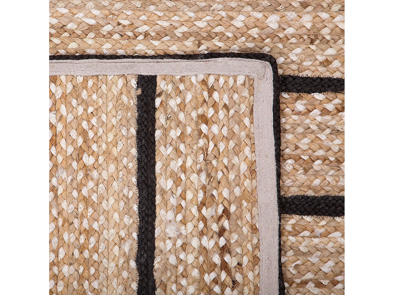 Tapete KARADONA 80 x 150 cm Juta Creme