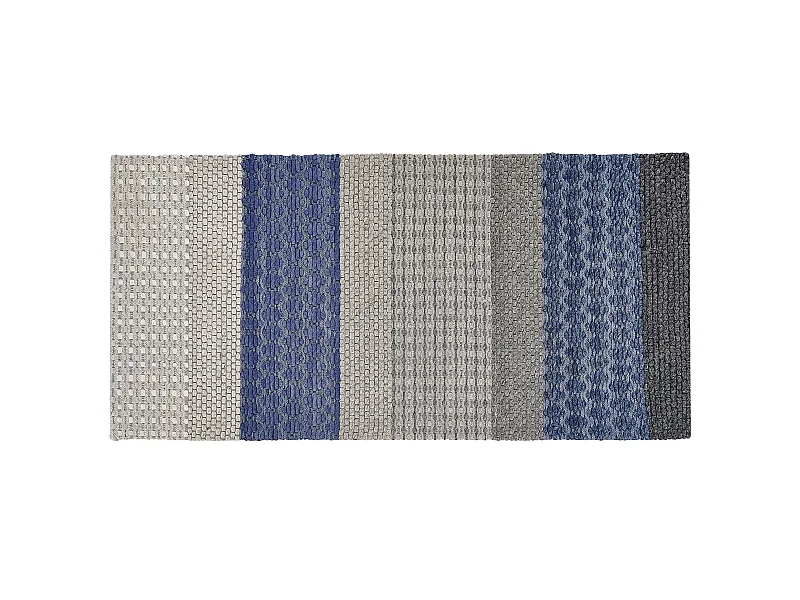 Tapis AKKAYA Bleu 80 x 150 cm Laine