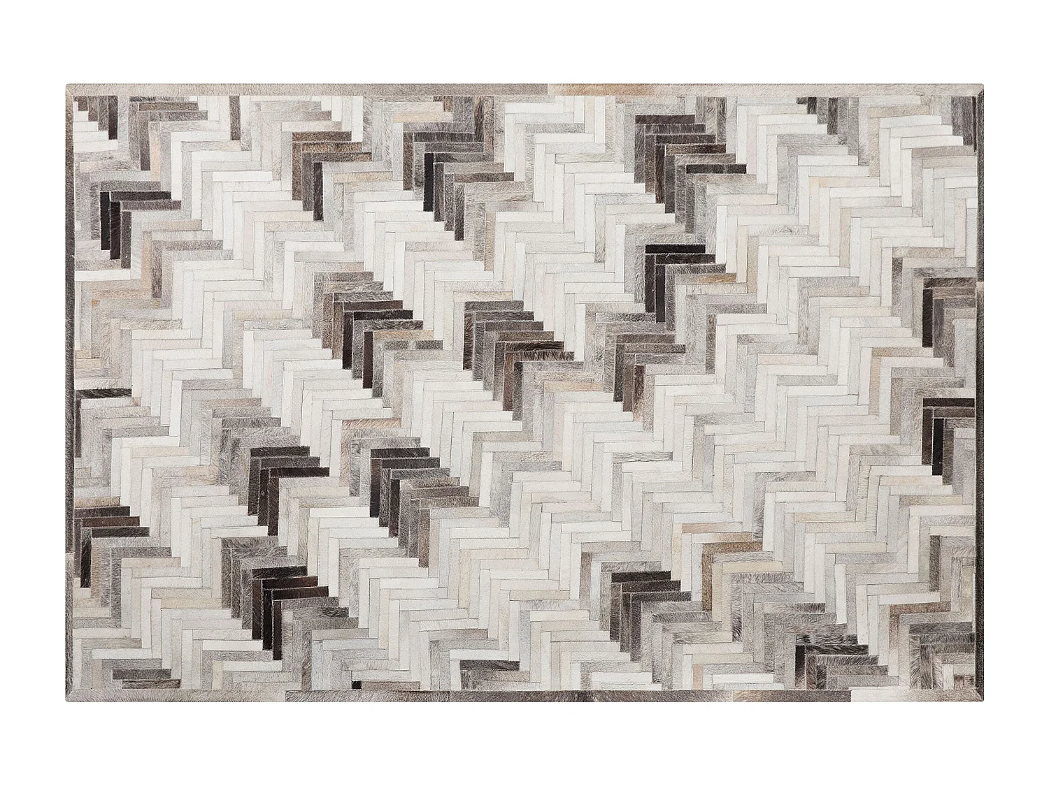 Tapis ARSUZ Beige 160 x 230 cm Cuir