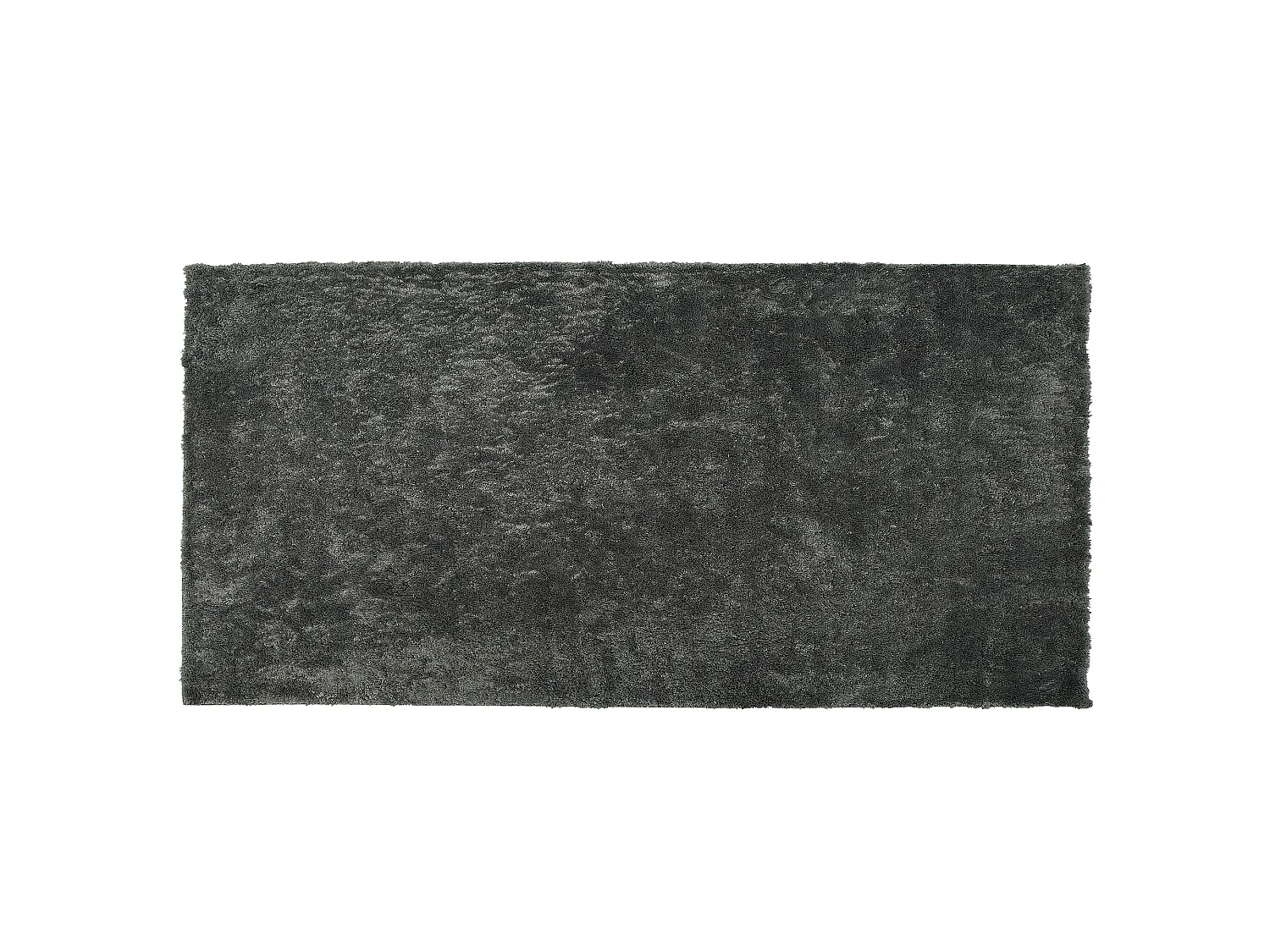 Tappeto shaggy grigio scuro 80 x 150 cm EVREN