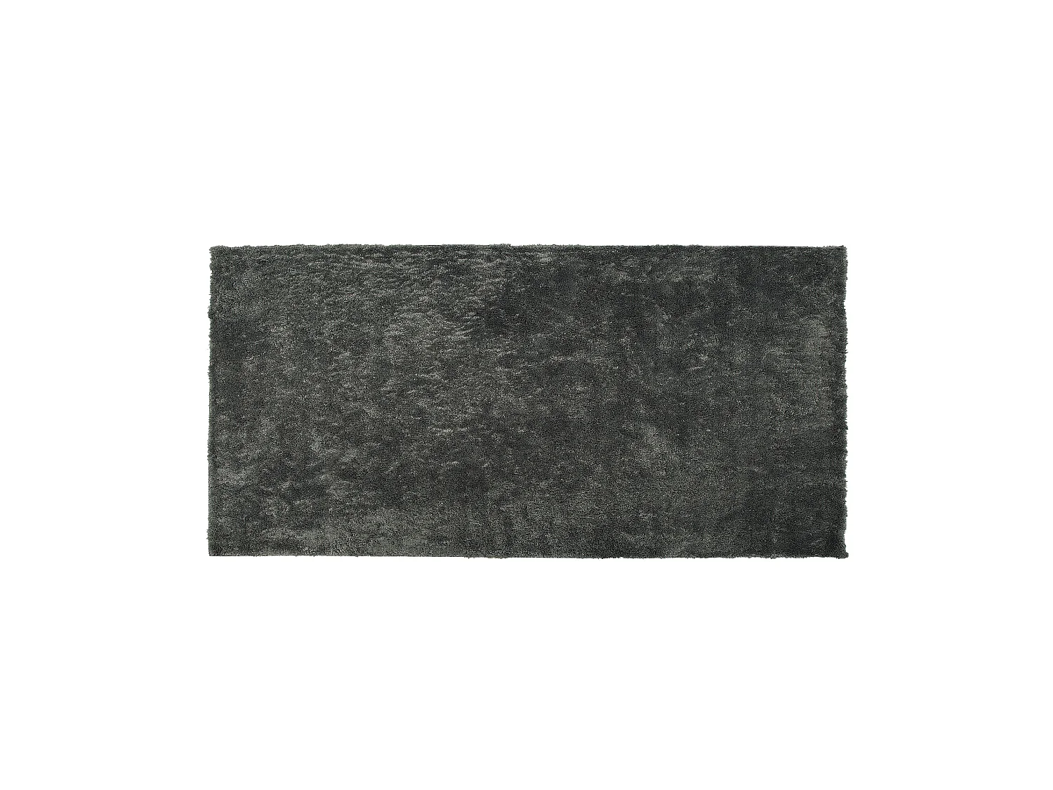 Teppich dunkelgrau 80 x 150 cm Shaggy EVREN