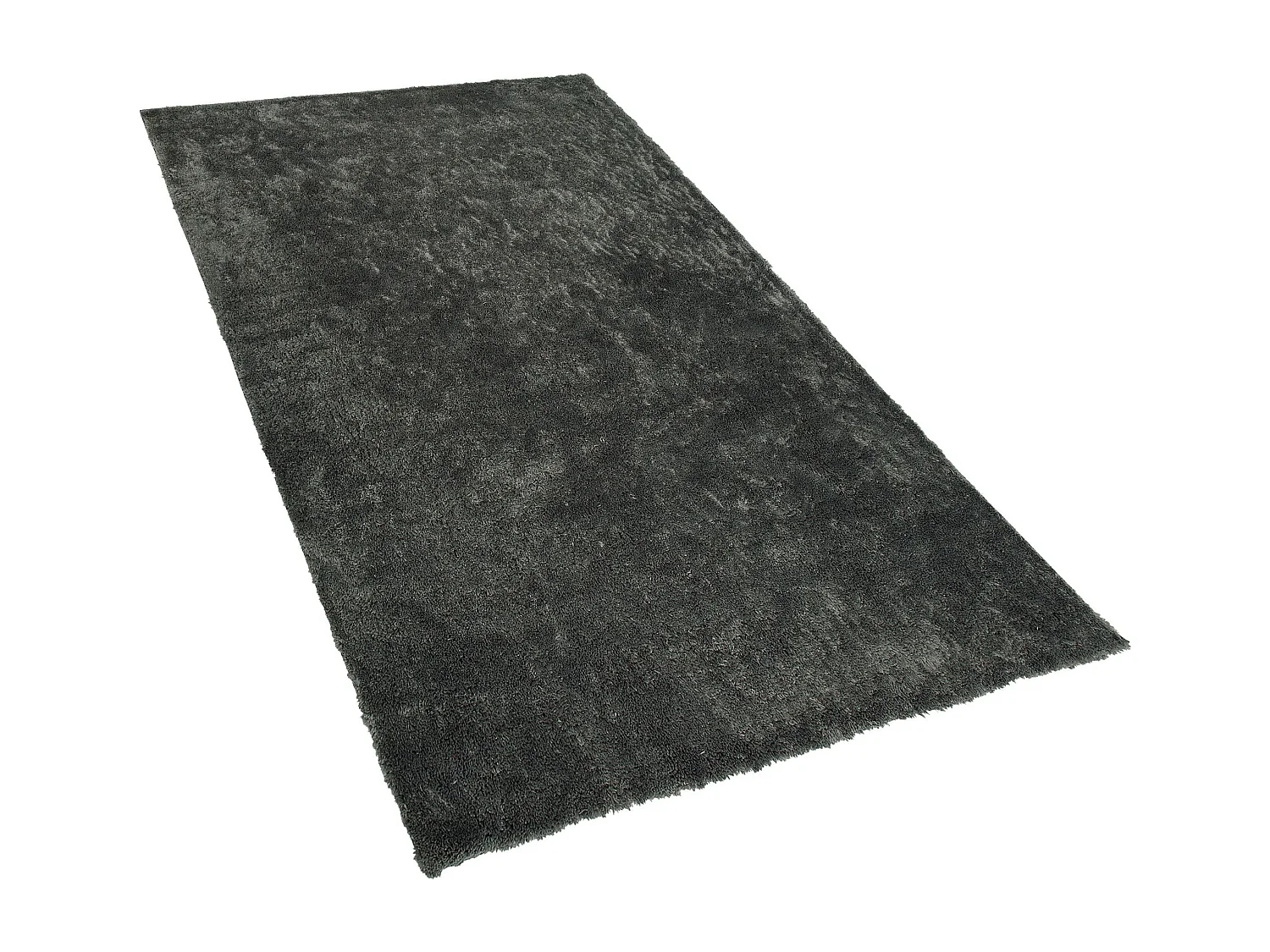 Teppich dunkelgrau 80 x 150 cm Shaggy EVREN