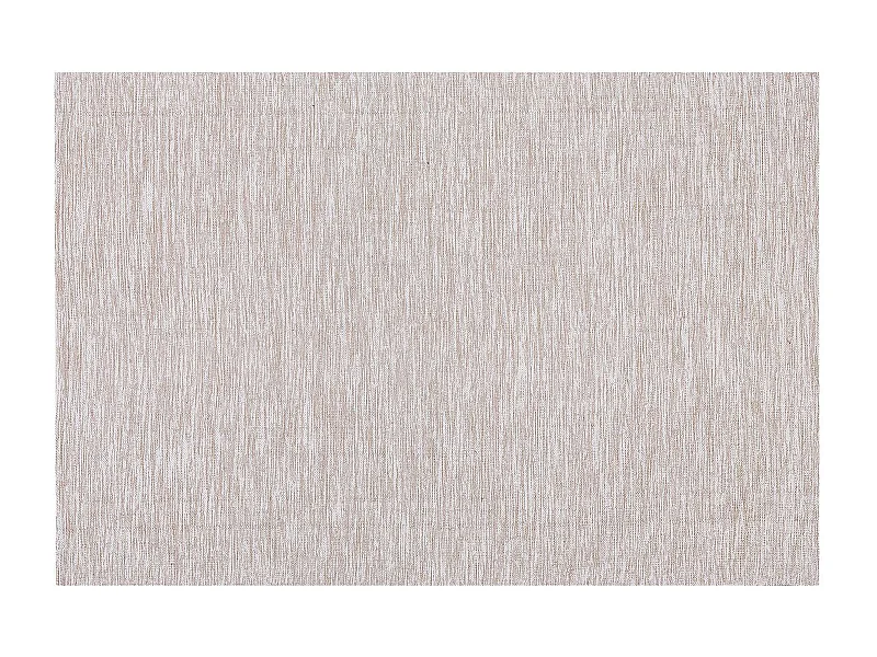 Alfombra de algodón beige claro 160 x 230 cm DERINCE