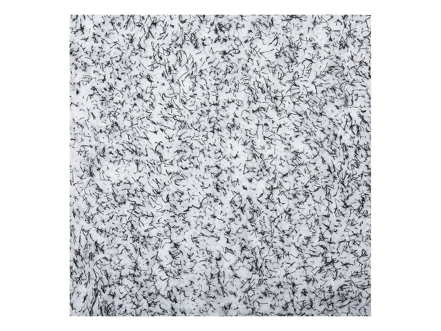 Vloerkleed polyester grijs gemêleerd 200 x 200 cm DEMRE