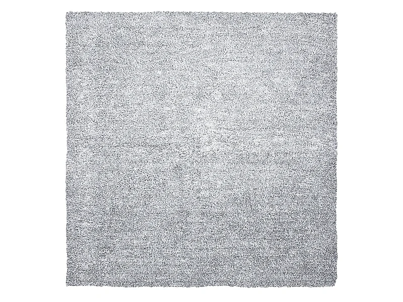 Tapis à poils longs DEMRE Gris 200 x 200 cm