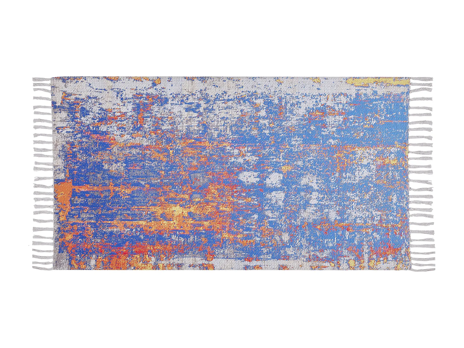 Vloerkleed polyester meerkleurig 80 x 150 cm ACARLAR