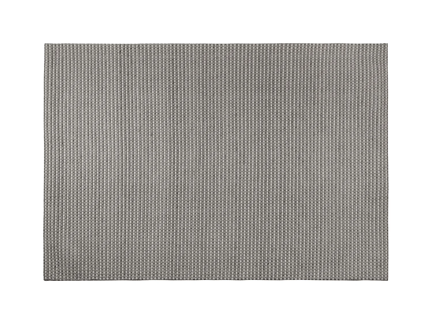 Teppich Wolle dunkelgrau 140 x 200 cm Kurzflor KILIS