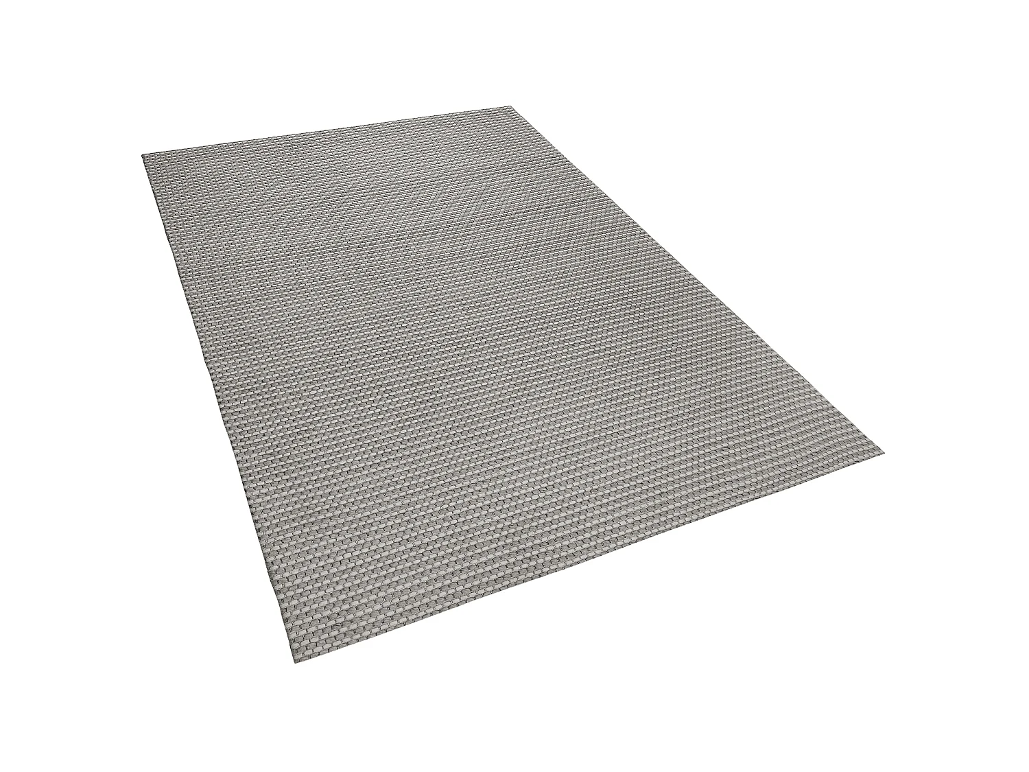 Tappeto a pelo corto in colore grigio scuro 140 x 200 cm KILIS