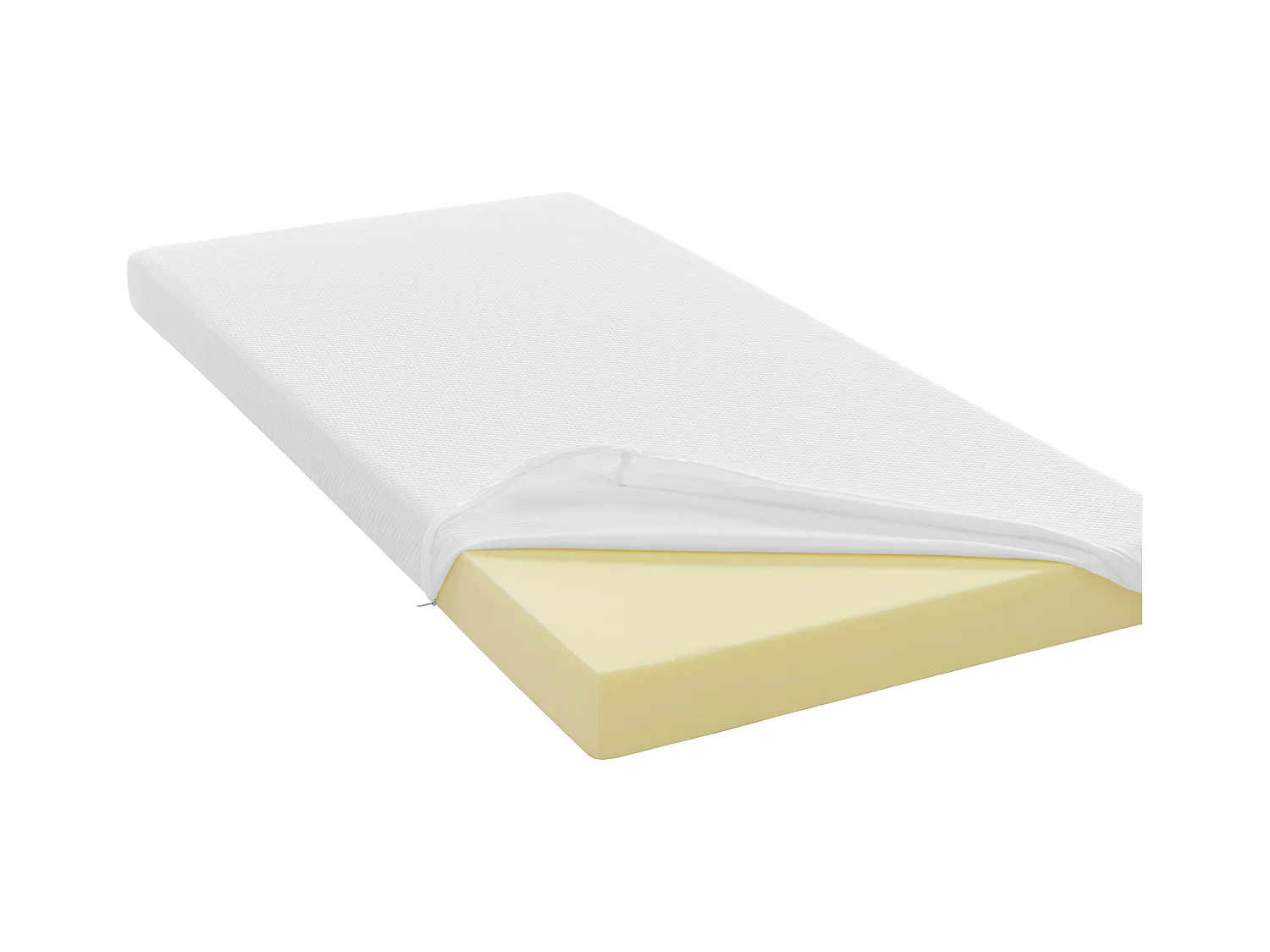 Colchón de espuma para cama nido de 12 cm de grosor - 90 x 190 cm - TELLUS