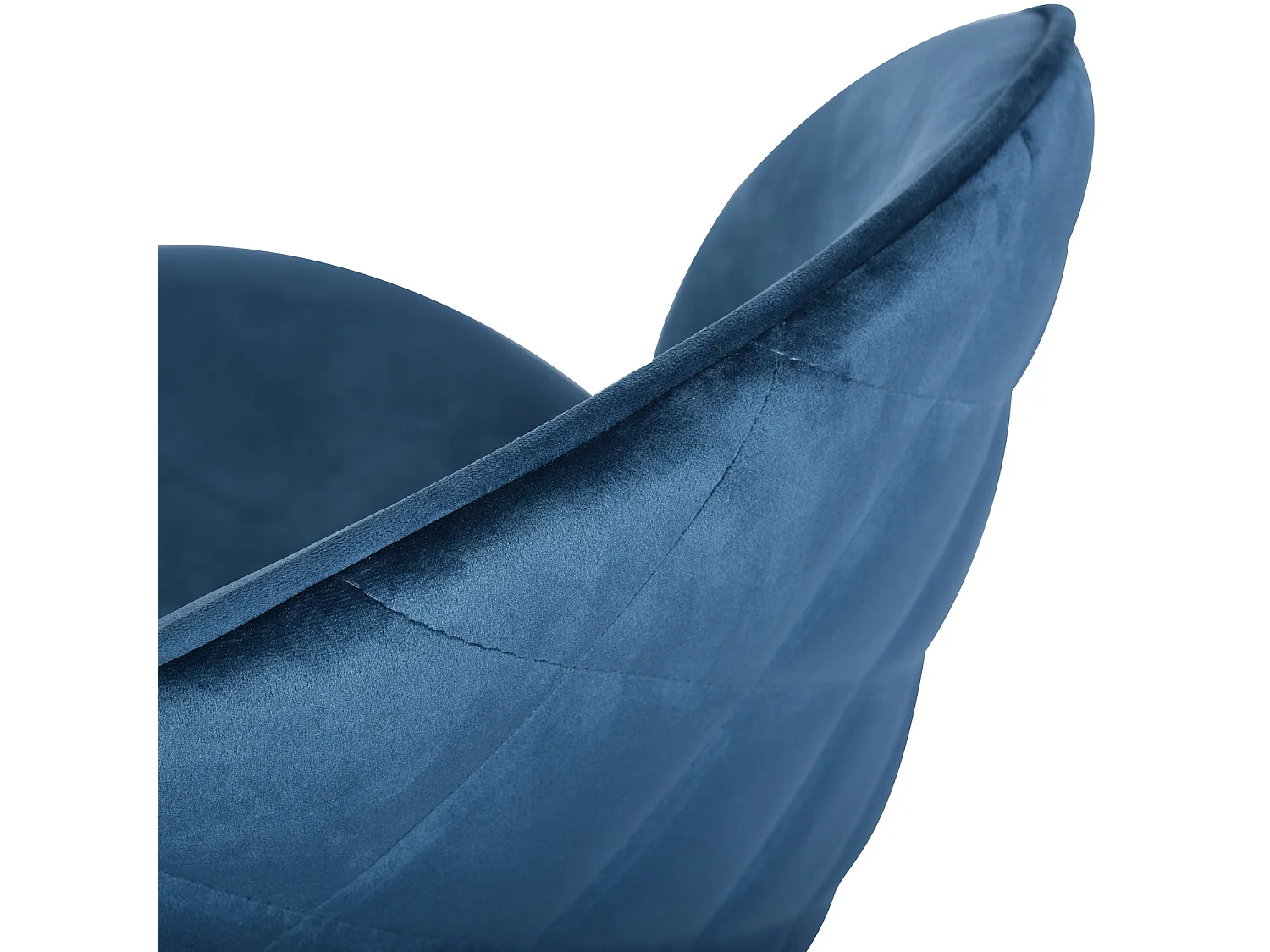 Chaise de bureau en velours réglable en hauteur