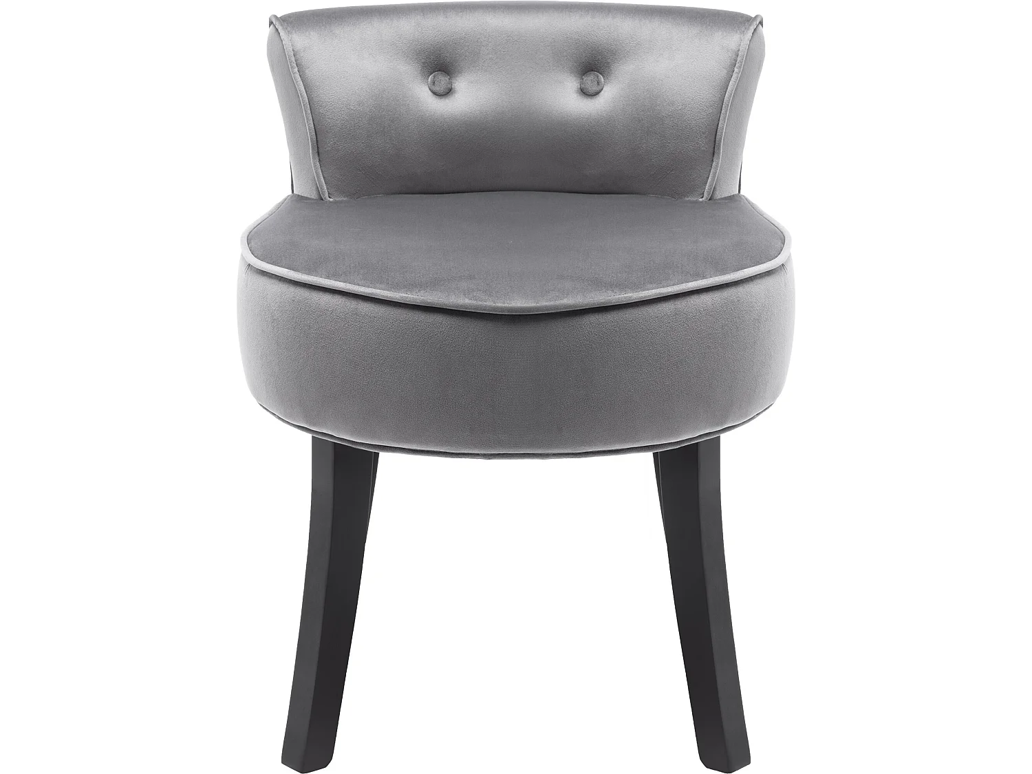 Chaise en velours pour chambre, chaise de coiffeuse avec pieds en chêne