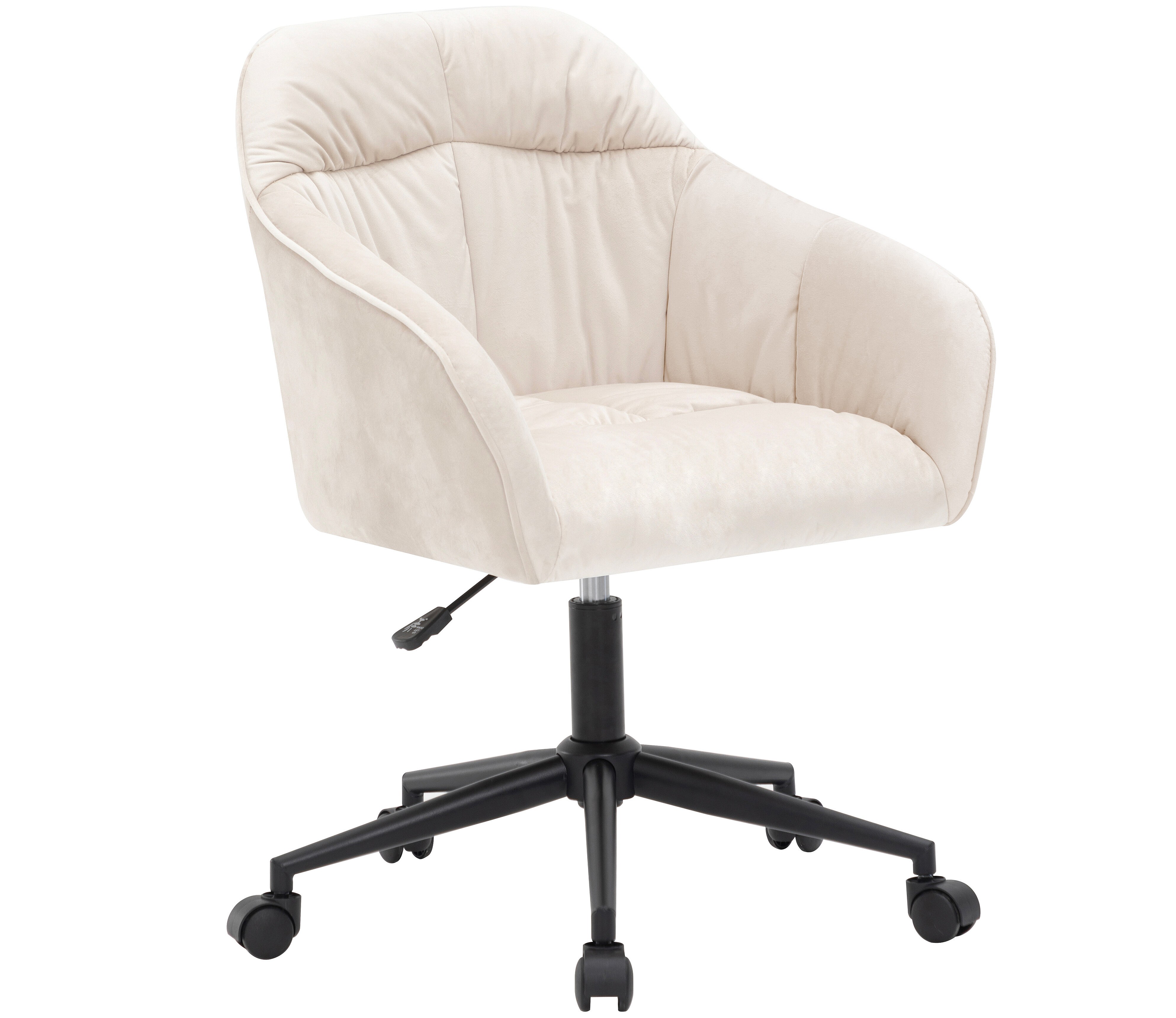 Sedia Da Ufficio Ergonomic A Gambe Incrociate Con Ruote - Per ADHD, Meditazione E Yoga - Nero