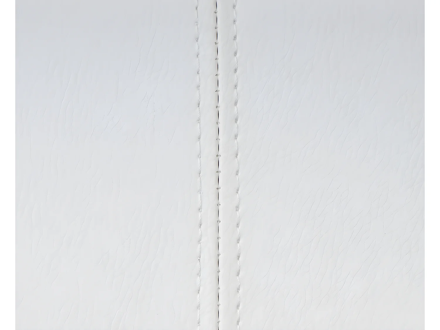 Chaise de salle à manger MCW-A50 III (lot de 6),  blanc, pied chromé