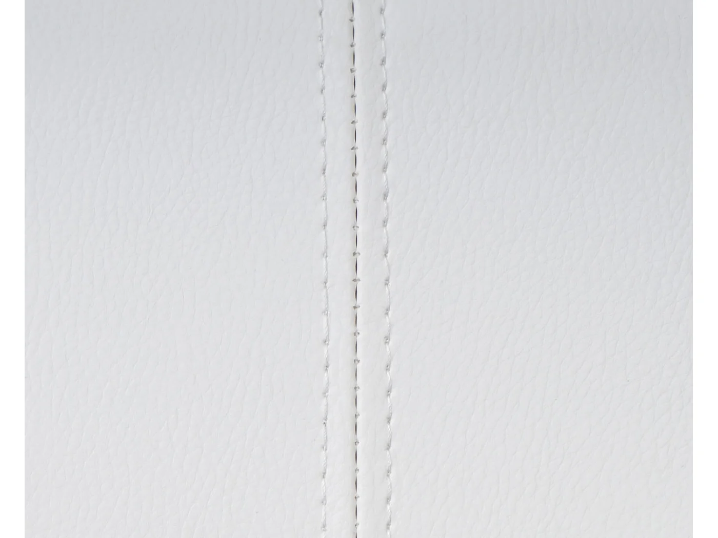 Krzesło do jadalni MCW-A50 III (zestaw 6 sztuk),  biały, chromowana podstawa