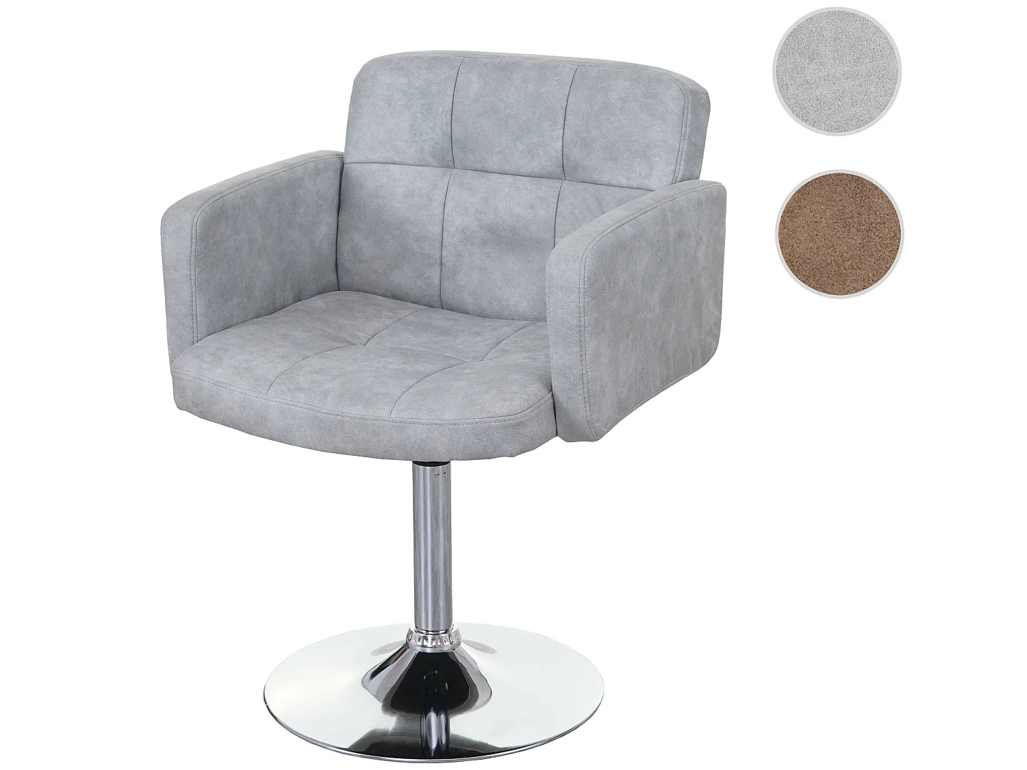 Chaise de salle à manger Houston,  gris vintage