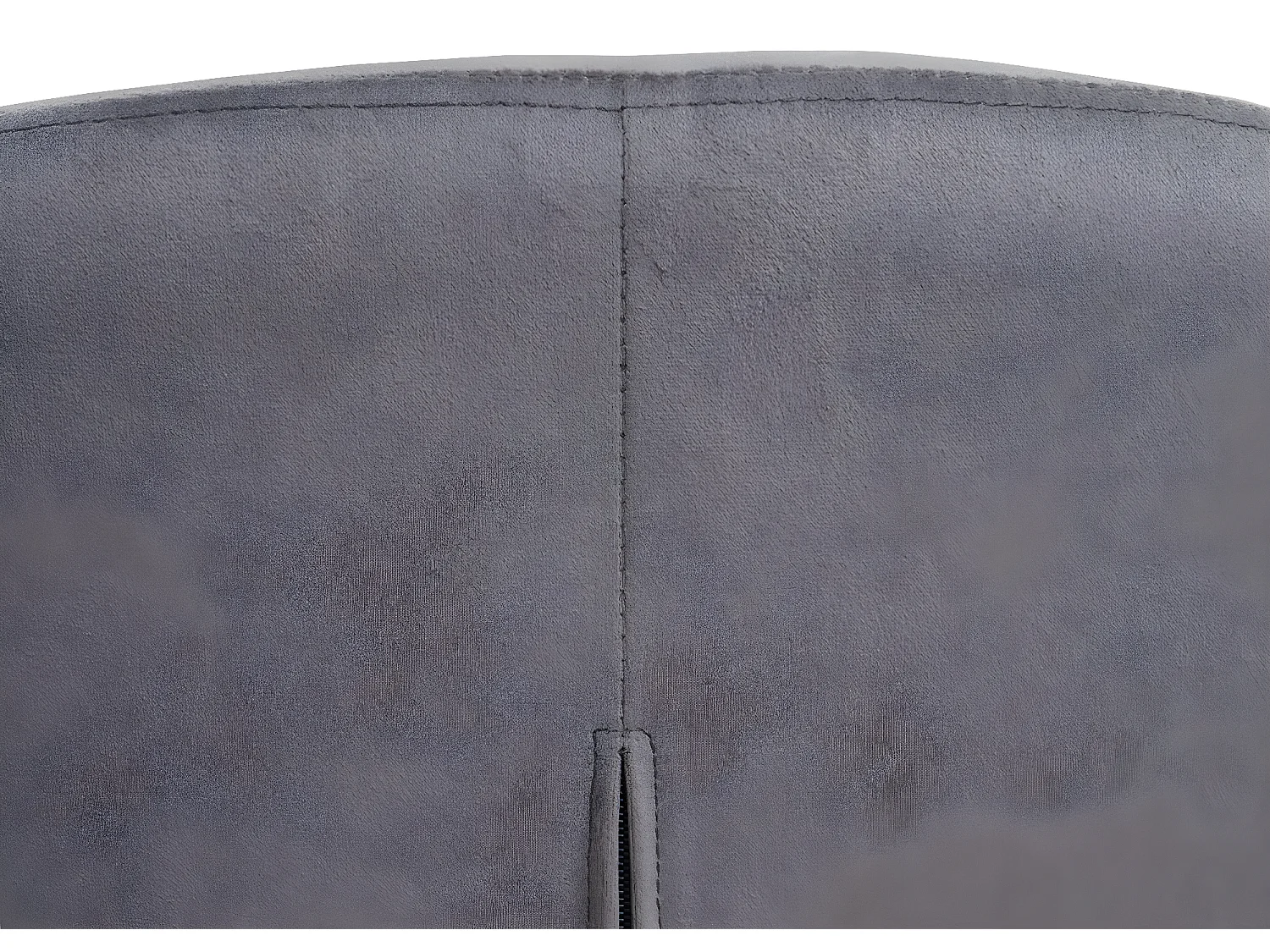 Chaise de salle à manger MCW-F18 (lot de 6),  velours gris, pieds dorés