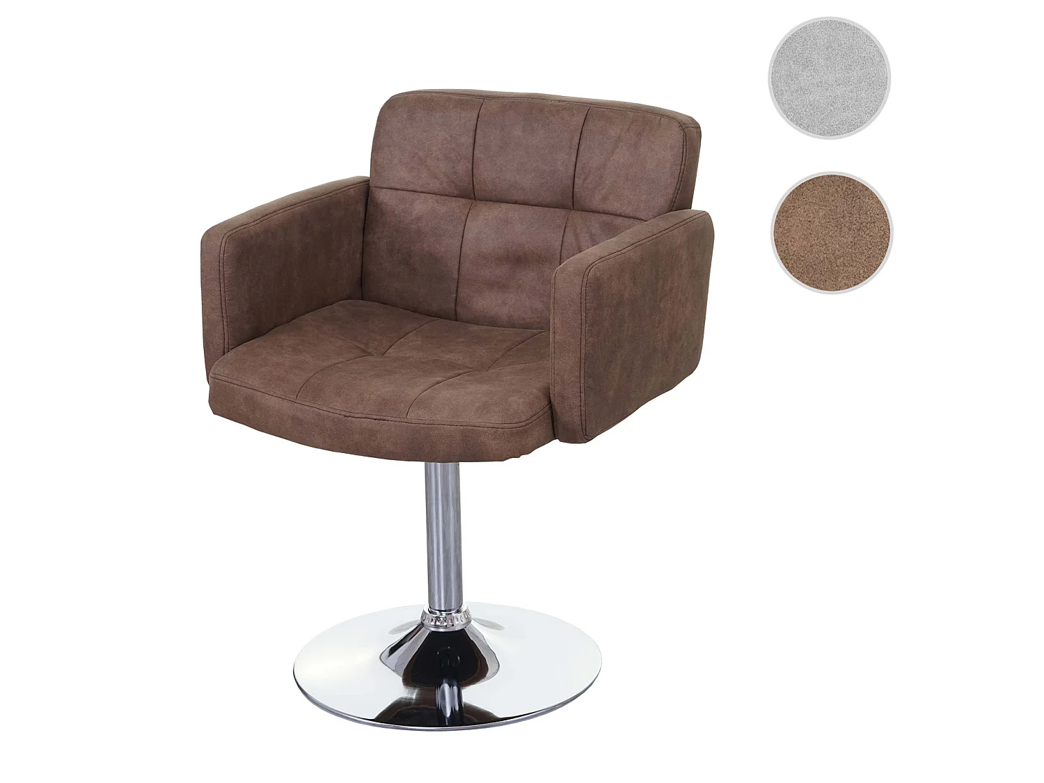 Esszimmerstuhl Houston, Vintage braun