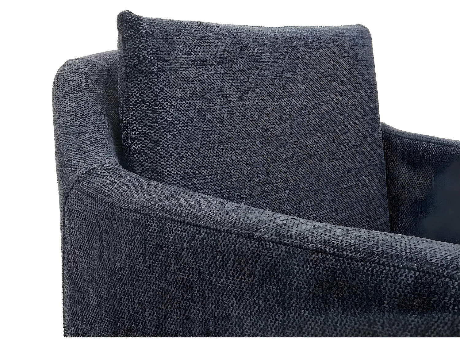 Chaise de salle à manger MCW-H93 (lot de 2),  tissu/textile gris foncé