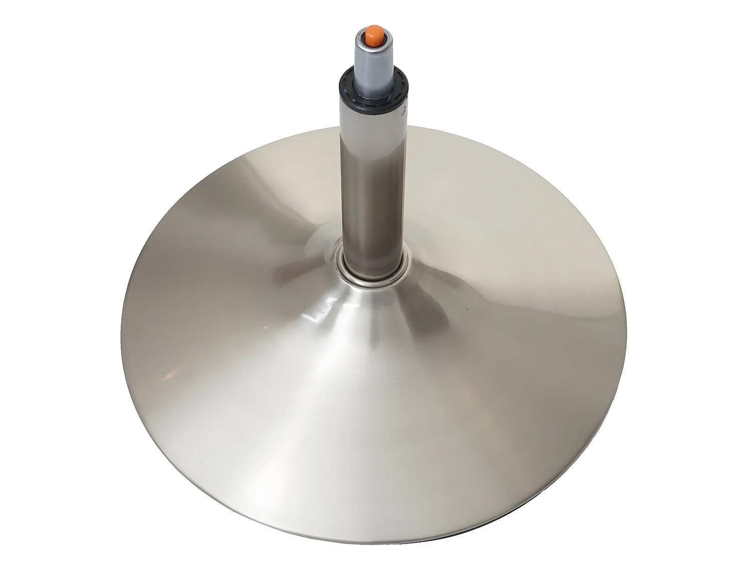 Esszimmerstuhl MCW-A50 III, Schwarz, Fuß gebürstet