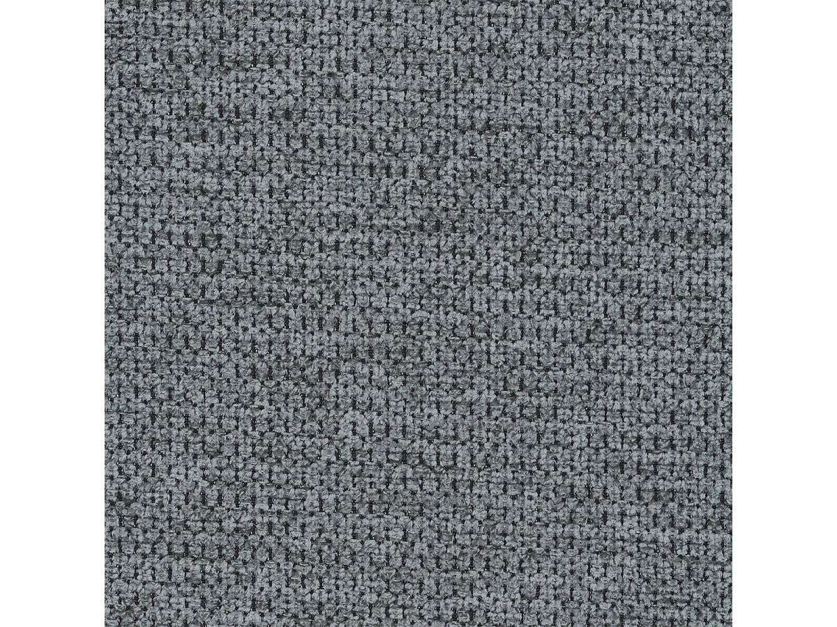 Canapé d'angle convertible 5 places avec coffre en tissu gris