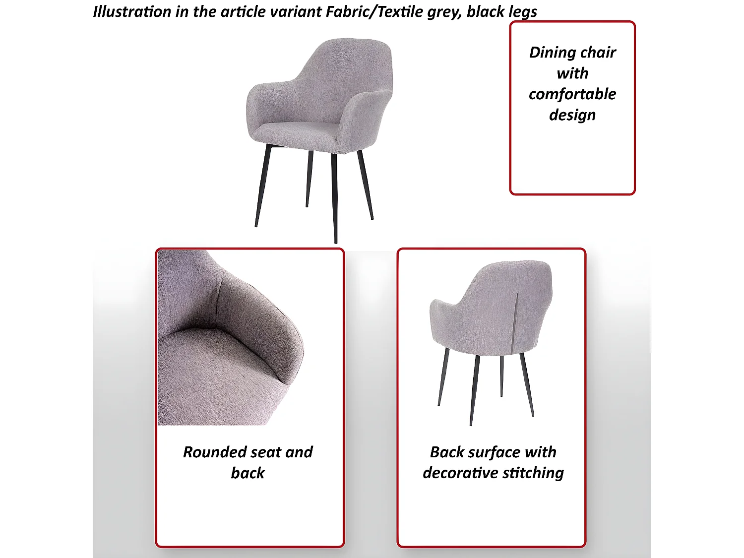 Set 2x sedie poltroncine MCW-F18 design retrò velluto verde gambe dorate