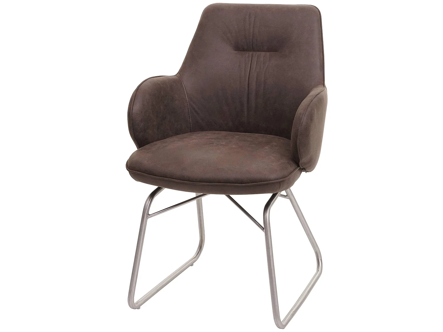 Silla de comedor MCW-G72,  marrón